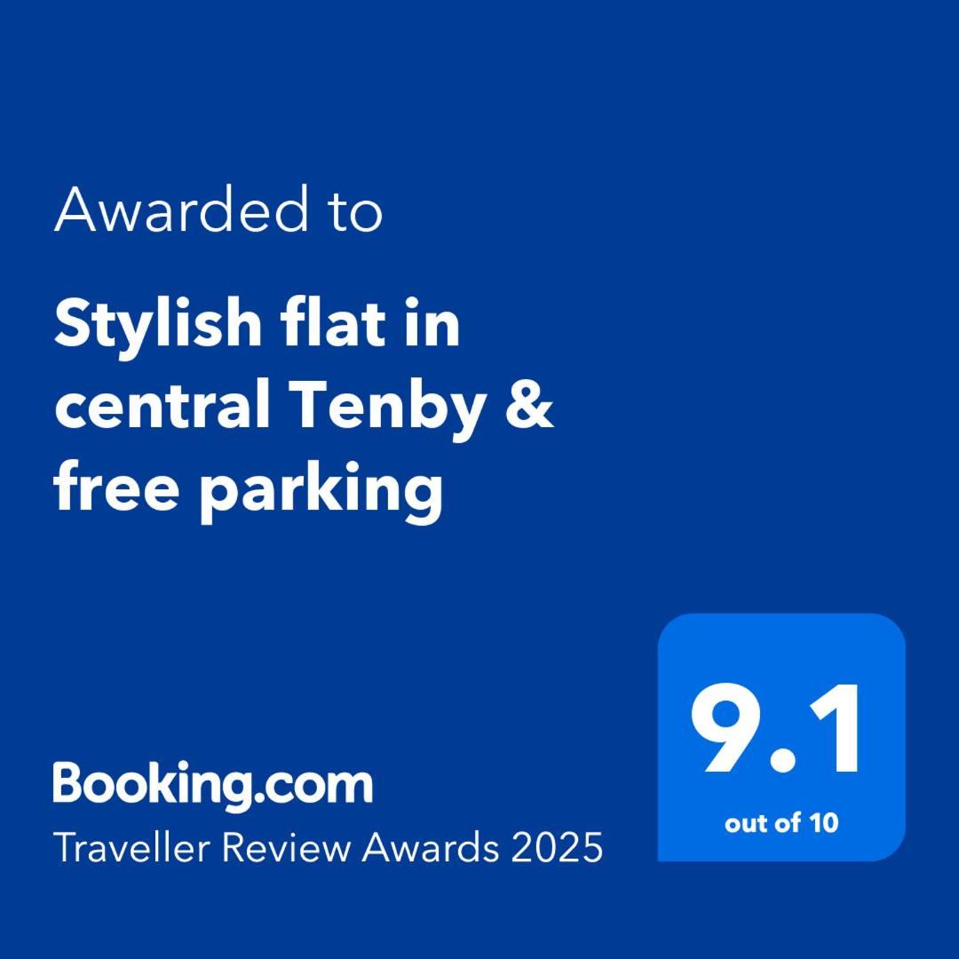 Stylish Flat In Central Tenby & Free Parking 외부 사진